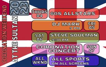 Coronation Weekend at The Sultan, Waltham Abbey.