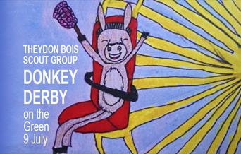 Theydon Bois annual Donkey Derby on the Green 9th July 2023