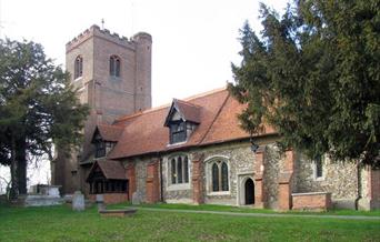 Theydon Garnon (All Saints) Church Outside View