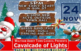 Waltham Abbey Cavalcade of Lights 2023