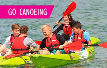 Go Canoeing at Lee Valley Park White Water Centre.