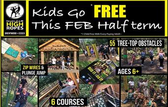 Kids go FREE
This FEB Half Term