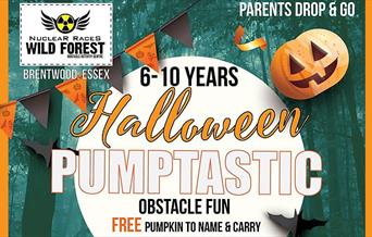 Wild Forest Halloween Pumptastic Obstacle Fun