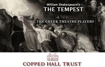 The Greek Players perform William Shakespeare's The Tempest at Copped Hall.