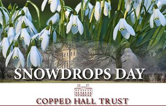 Snowdrops at Copped Hall an open day in February