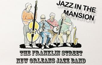 The Franklin Street New Orleans Jazz Band at Copped Hall.
