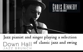 Down Hall presents the jazz piano skills of Chris Kennedy for Jazz Brunch