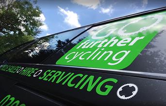 Go Further Cycling van