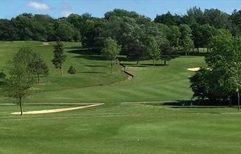 Brentwood Golf Club 4th hole fairway