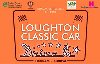 Loughton Classic Car Drive In 9th September 2018