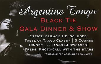 Tango Extravaganza dinner and show at the Waltham Abbey Marriott Hotel