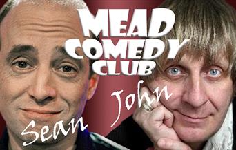 Sean and John at the Mead Comedy Club