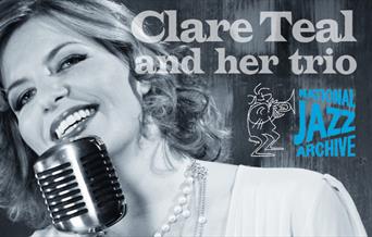 Clare Teal and her trio play in Loughton on behalf of the National Jazz Archive.