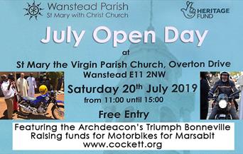 July open day in aid of motorbikes for Marsabit