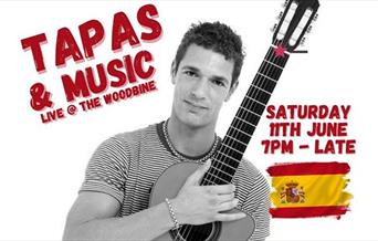 Tapas & Live Music at the Woodbine 11th June 2022