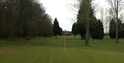 North Weald Par 3 Golf Course fairways and hole