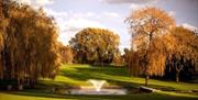 Abridge Golf Club - view of water feature