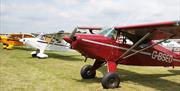Visiting aircraft at Air Britain Fly-In in 2017