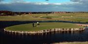 Abridge Golf Club island green