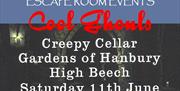 Cool Ghouls Creepy Cellar escape room event 11th June