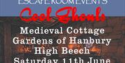 Cool Ghouls Medieval Cottage escape room event 11th June