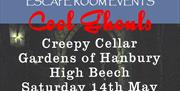 Cool Ghouls Medieval Cottage escape room event 14th May