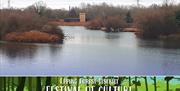 The Lee Valley Wildlife Discovery Centre at Fishers Green looking over the wetlands