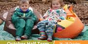October Half Term activities, Play in the Forest.