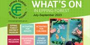 Epping Forest District Council summer activities in July to September 2023