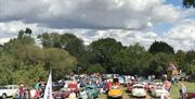 Epping Ongar Railway Classic Car Show at North Weald Station