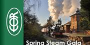 Epping Ongar Railway Spring Steam Gala with the home fleet of steam locomotives, along with visiting locomotives.