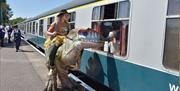 Come and meet a dinosaur on the Epping Ongar Railway