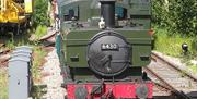 EOR Steam Gala: GWR "Pannier" locomotive, 6430 courtesy of the Llangollen Railway