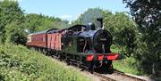 Steam on the move at the Epping Ongar Railway