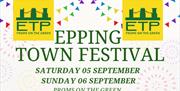 Epping Town Festival presented by the Epping Town Partnership on September 5th and 6th, including Proms on the Green