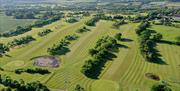 Epping Golf Course drone shot of course