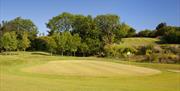 Epping Golf Course green and hole