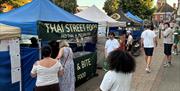 Epping Eats, street food in Epping High Street organised by Epping Town Council