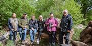 John Price, tutor and photographers on an Epping Forest photography course.