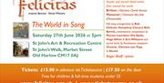 Felicitas Chamber Choir presents The world in Song