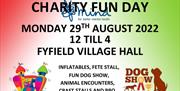 Fyfield Village Hall Charity Fun Day Monday 29 August 2022
