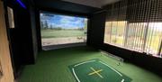 High Beech Golf Course practice simulator
