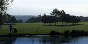 Hobbs Cross Golf Course water and fairway
