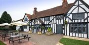 The Kings Head, North Weald, built of old ships timbers 450 years ago.