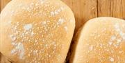 Freshly baked bread at Mayfield Farm Bakery.