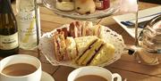 Afternoon Tea at Mayfield Farm Bakery Tea Shop.