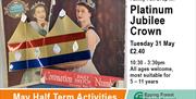 Make a Jubilee Crown this half-term at Epping Forest District Museum.