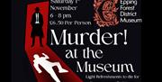 Murder Mystery evening at the Epping Forest District Museum. Saturday 1st November 2025