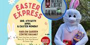 Easter Express at North Weald & District Miniature Railway and the Easter Bunny