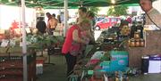 Fresh produce at North Weald Market